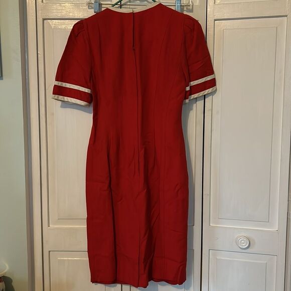 Vintage Talbots Secretary Dress - Size 6P - Picture 6 of 10